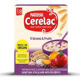 Cerelac 5 Grains & Fruits [Stage 18-24]